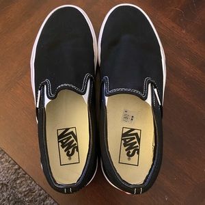 VANS slip on canvas shoes
